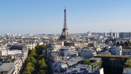 Paris - Eiffelturm vom Arc de Triomphe gesehen ©My own Travel