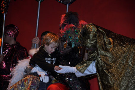 Entrega de las cartas a los Reyes Magos
