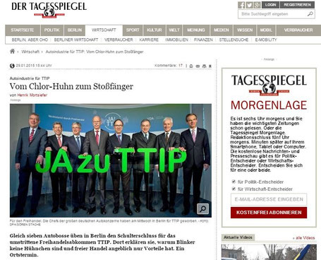 29.01.2015 - Der Tagesspiegel
