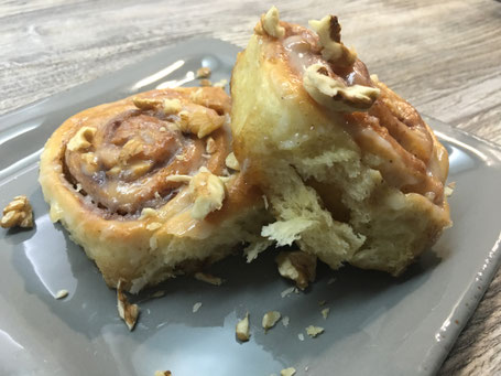 Cinnamon-Rolls gebacken im gr. Ofenzauberer von Pampered Chef