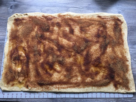 Teig auf Bacjmatte von Pampered Chef