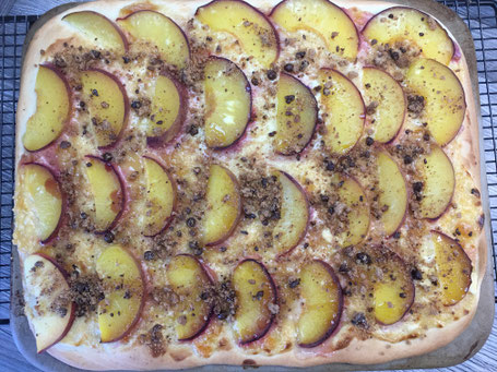 Süßer Flammkuchen vom Zauberstein