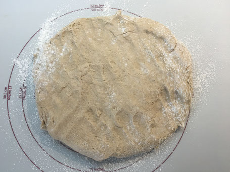 Brotteig vor dem backen, Pampered Chef