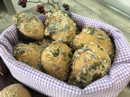 Brötchen fertig gebacken von Pampered Chef