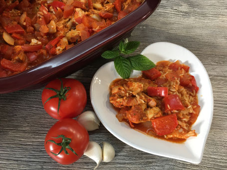 Serbisches Reisfleisch aus dem Zaubermeister von Pampered Chef