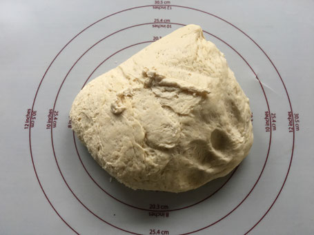 Teig vor dem backen Pampered Chef