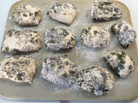 Brötchen aus einer Form von Pampered Chef