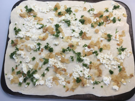 Pizza auf dem Zauberstein von Pampered Chef