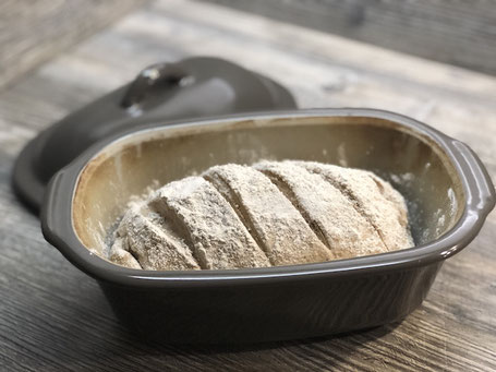 Teigling in Brotbacktopf von Pampered Chef