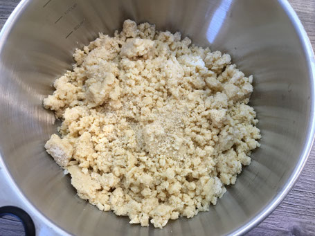 Streuselteig zum Kuchen backen