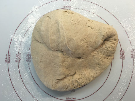 brotteig vor dem backen, Pampered Chef