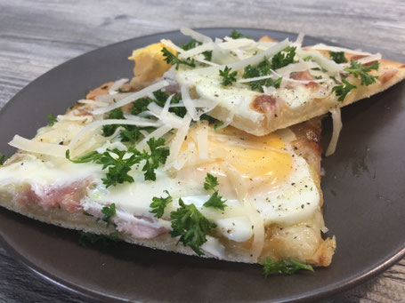 Pizza auf dem Zauberstein von Pampered Chef