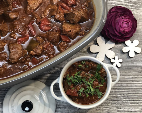 Gulasch aus dem Ofenmeister von Pampered Chef