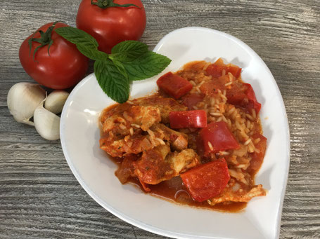 Serbisches Reisfleisch aus dem Zaubermeister von Pampered Chef