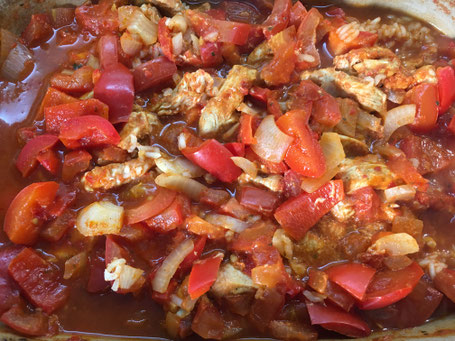 Serbisches Reisfleisch aus dem Zaubermeister von Pampered Chef