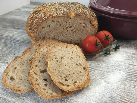 Brot aus der Backform von Pampered Chef,