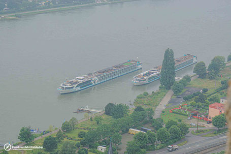 MS Anna Katharina und MS Andrea in Braubach