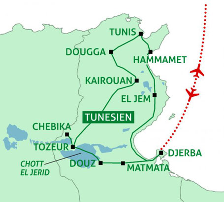 tunesien rundreise ferienalbums webseite