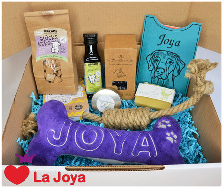 Hundegeschenkbox Geschenkbox für Hunde Pfötlibox 