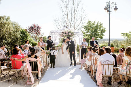 French Wedding in south of France Wedding Planner and Wedding Designer HH Créations