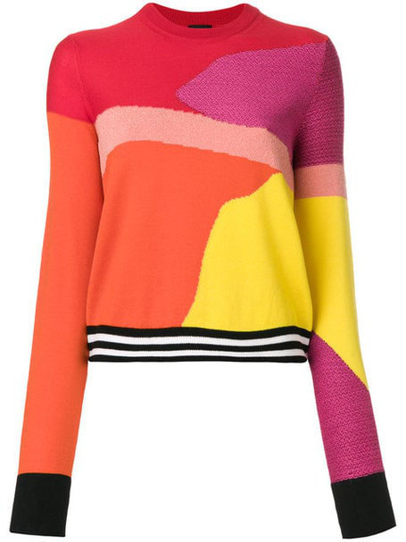 Maglione color block multicolore By Paul Smith 2020