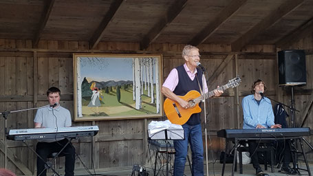 Lars-Erik Frendberg, David Carbe och Niklas Karlsson, 2019. Foto: Ann-Marie