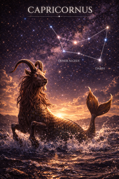 Un capricorne sous sa constellation