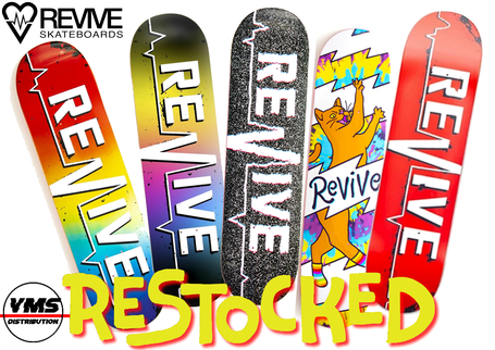 Revive Skateboards Restocked, Force Wheels Restocked, AmGrip Restocked, Revive Handskates Restocked VMS Distribution Europe