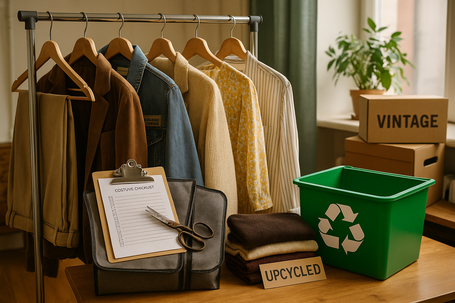2nd Hand, Upcycling oder Fundus: es gibt viele nachhaltige Möglichkeiten für die Kostümabteilung