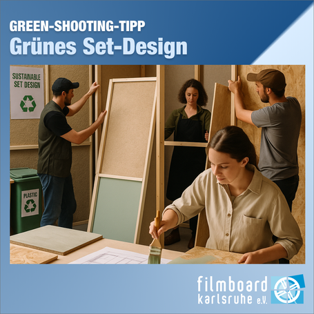 Resourcenschonendes Set-Design ist Trumpf.