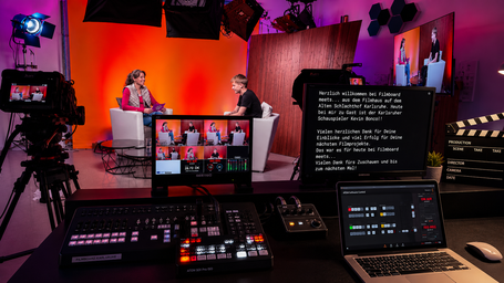 Das Filmstudio49 auf dem Alten Schlachthof ermöglicht vielfältige Produktionen.