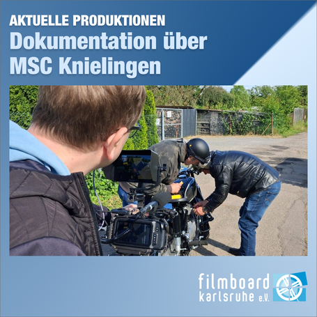 Der Filmemacher Oliver Langewitz begleitet die Mitglieder des MSC Knielingen schon ein ganzes Jahr lang.