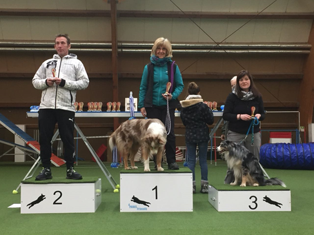 A2 Large Elke mit Cody Platz 1 V0 = Aufstiegs`V
