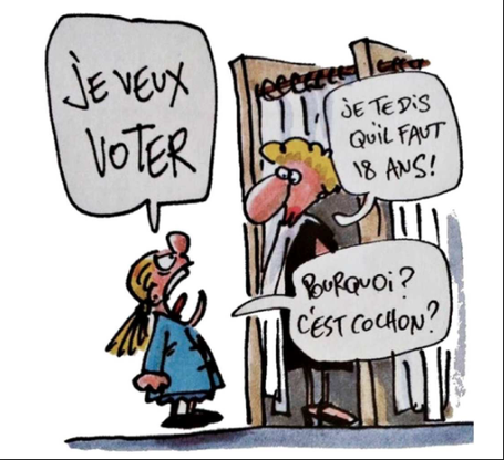 Je veux voter