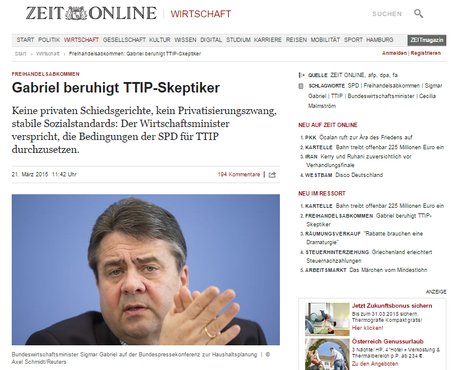 Link zu Zeit Online