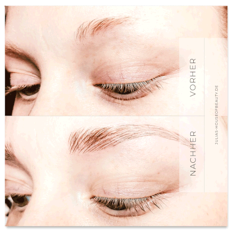 Perfekte Augenbrauen mit Microblading in Giessen - Julias house of beauty