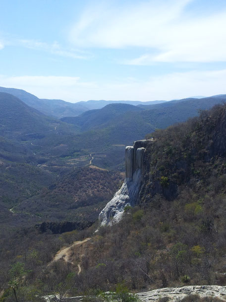 Frozen Waterfall at Hierve el Agua