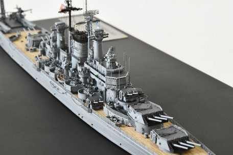 1/700 米海軍 重巡洋艦 【デ・モイン（USS DES MOINES CA-134)】(1948年 竣工時前後）◆模型製作工房 聖蹟