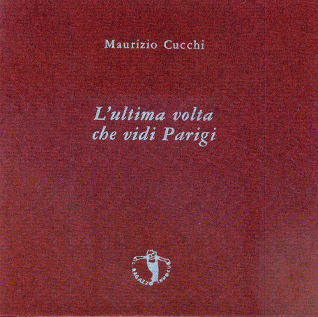 copertina con stampa tipografica in azzurro