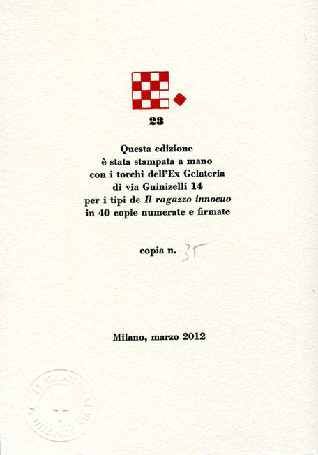 colophon numerato