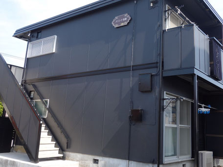 サイディング材　張替え前