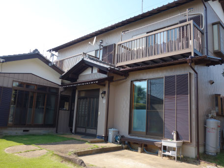 塗装後の戸建て全体写真
