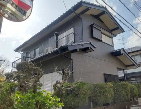塗装後の戸建て全体写真