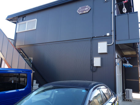 サイディング材　張替え後