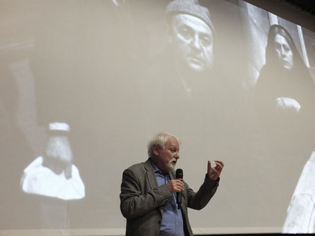 Jean-Antoine Gili, spécialiste du cinéma italien évoque le film "Les Camarades" comme "une fresque sociale ambitieuse". Photos Jean-Louis Burési