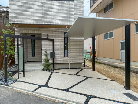 一条工務店　守山区　外構　エクステリア