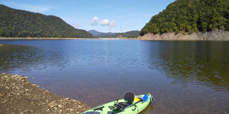 北海道でカヌーに乗れる場所/岩尾内湖