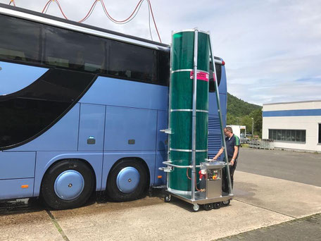 mobile wasborstel
