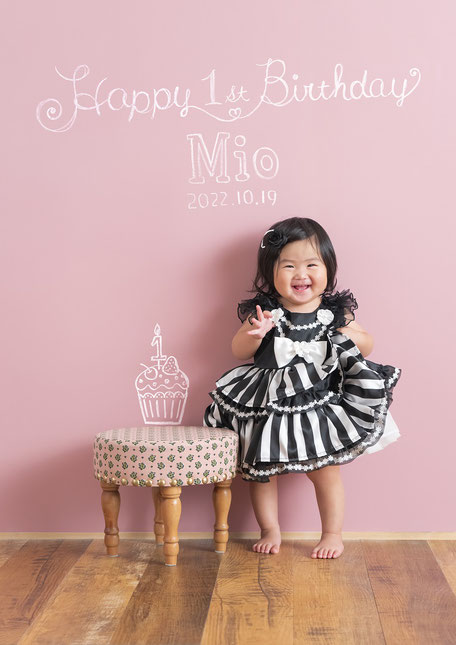 お誕生日記念 黒板メッセージ