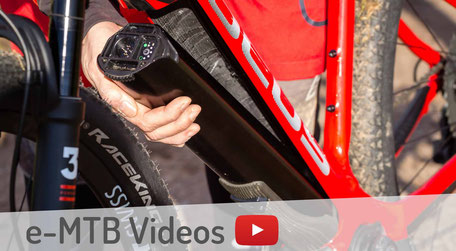 Videos zu e-MTB Tests und Bikevorstellungen von e-mtb.de